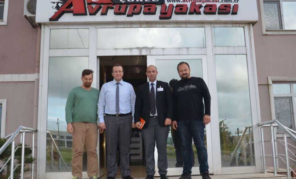 İrmet Hastanesi'nden Avrupa Yakası Gazetesi'ne Ziyaret