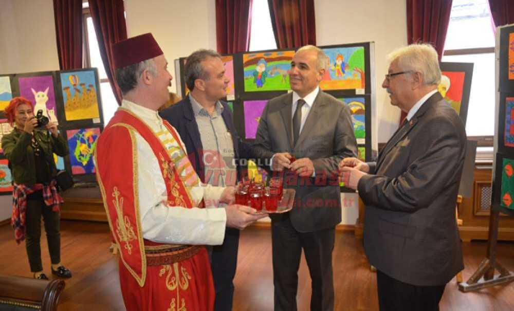 Mükerrem Ali Kayan İlkokulu Öğrencilerinden Resim Ve Tasarım Sergisi