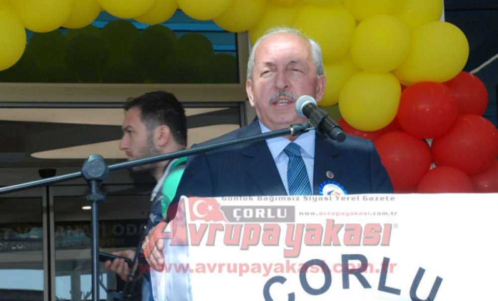 Çorlu Tso`nun Yeni Binası Törenle Açıldı