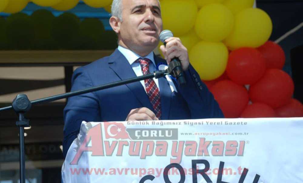 Çorlu Tso`nun Yeni Binası Törenle Açıldı