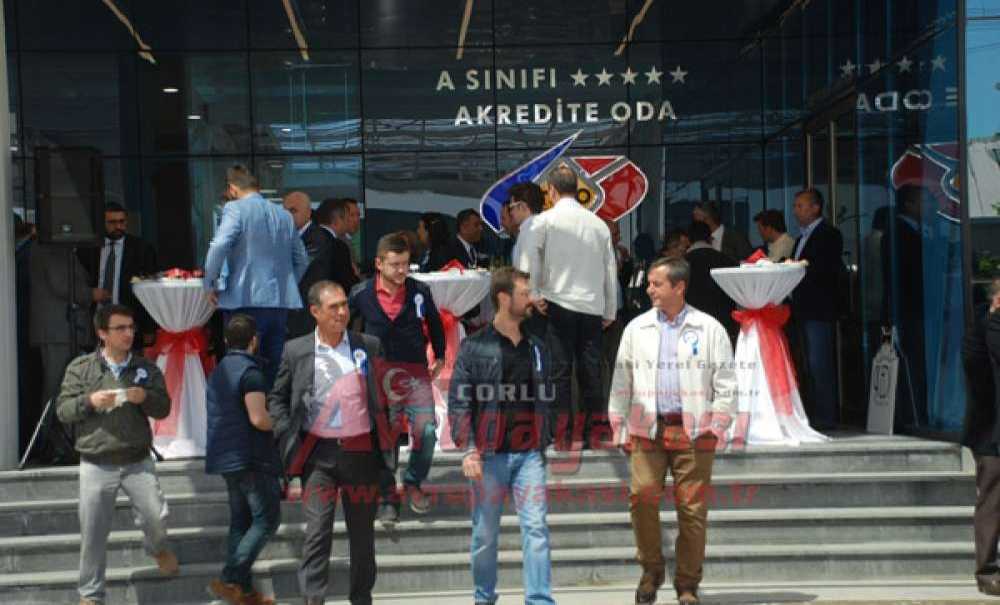 Çorlu Tso`nun Yeni Binası Törenle Açıldı