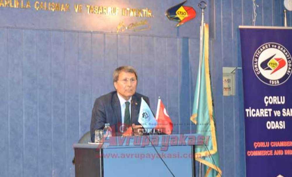 Türk Ocakları Çorlu Şubesi'nden Ermeni Soykırım Yalanları Konferansı