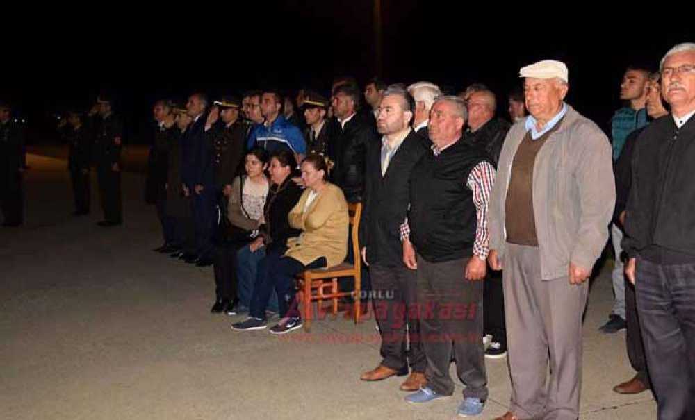 Şehit Cenazesi Çorlu Havaalanına Getirildi