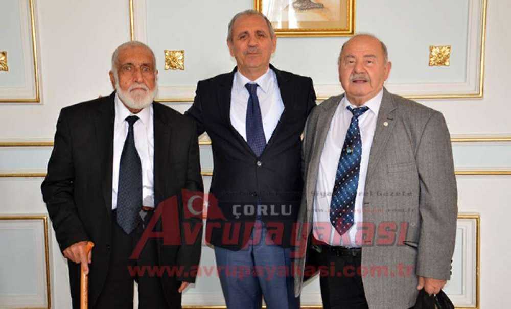 Çorlu Huzurevi Sakinlerinden Vali Salihoğlu`na Ziyaret