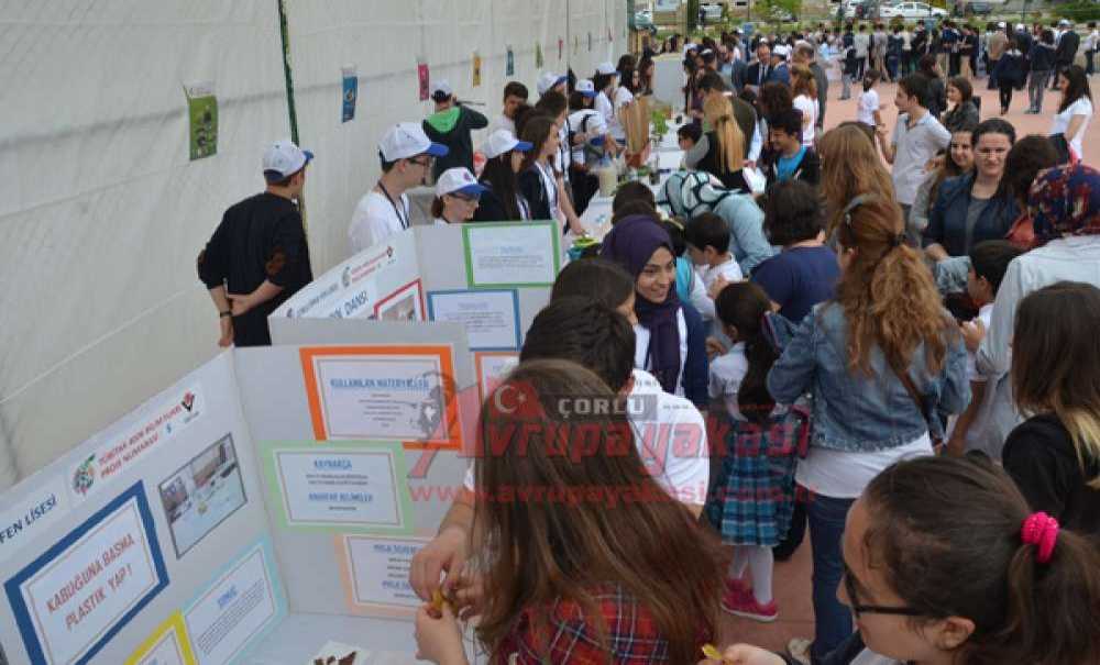 İmkb Çorlu Fen Lisesi'nden Tübitak Fuarı