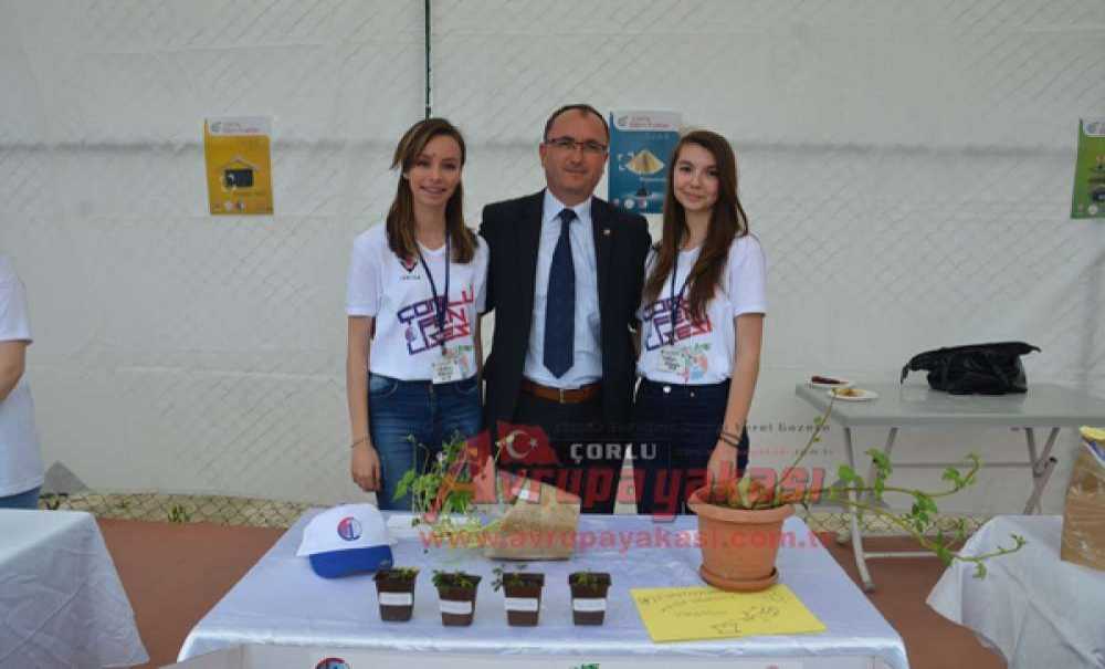 İmkb Çorlu Fen Lisesi'nden Tübitak Fuarı