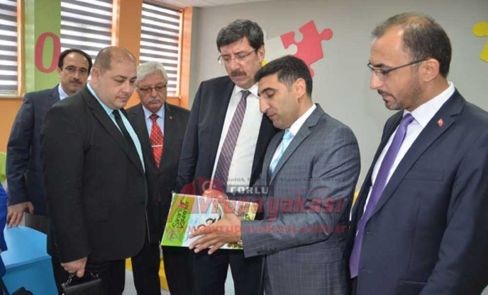 Ergene Vadisi İlkokulu'nda Z Kütüphane Açıldı