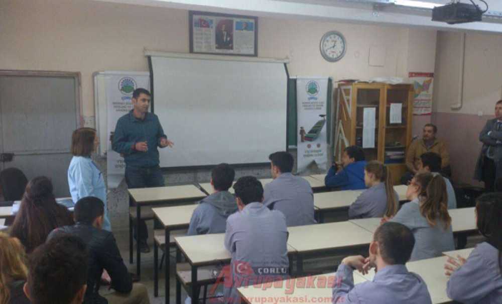 Çorlu Mru Endüstri Meslek Lisesi`nin Tecrüben Işığım Olsun Projesi Devam Ediyor