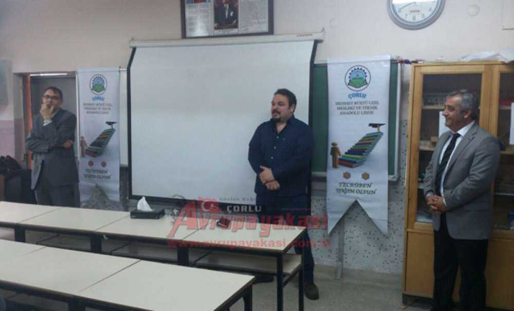 Çorlu Mru Endüstri Meslek Lisesi`nin Tecrüben Işığım Olsun Projesi Devam Ediyor