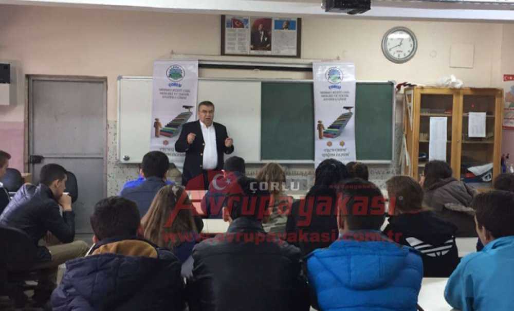 Çorlu Mru Endüstri Meslek Lisesi`nin Tecrüben Işığım Olsun Projesi Devam Ediyor