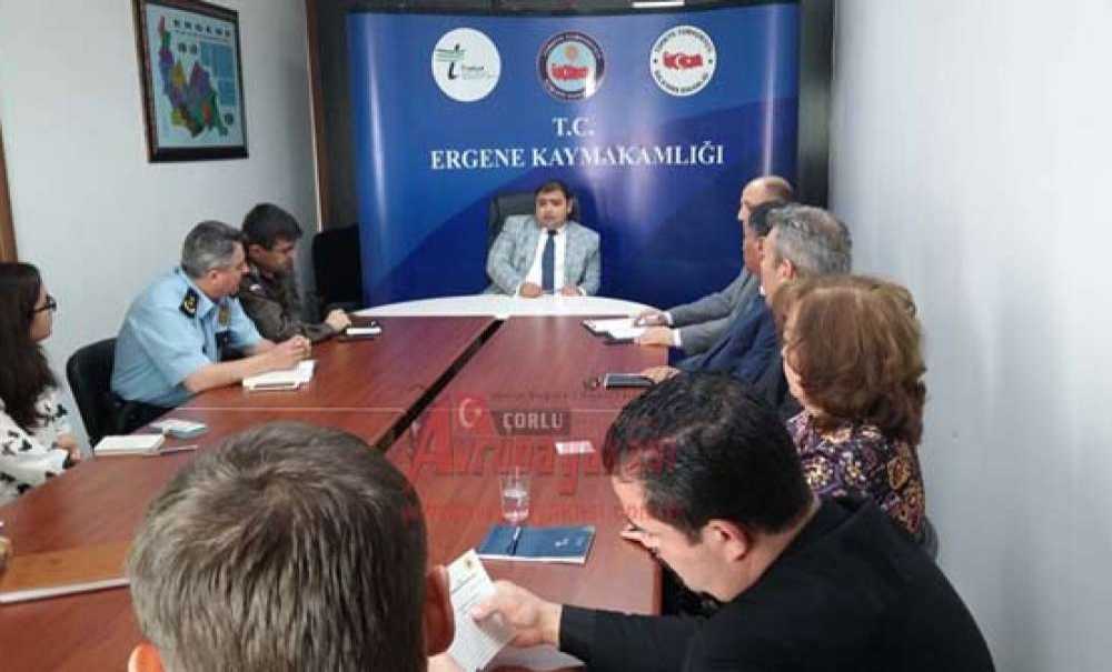 Kaymakam Kızıltoprak Kurum Müdürleri Ile Değerlendirme Toplantısı Yaptı