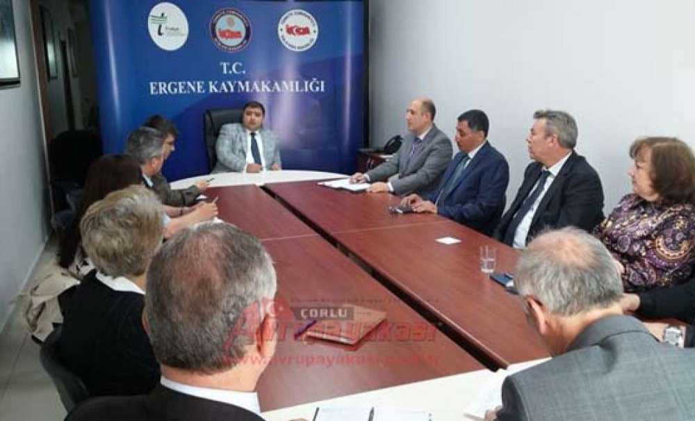 Kaymakam Kızıltoprak Kurum Müdürleri Ile Değerlendirme Toplantısı Yaptı