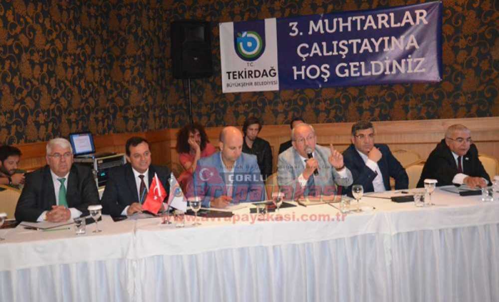 Büyükşehirden 3. Muhtarlar Çalıştayı