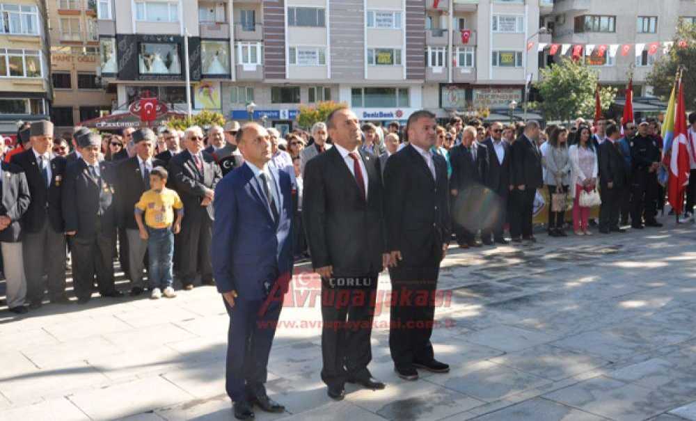 Çorlu'da Coşkulu 19 Mayıs Kutlaması