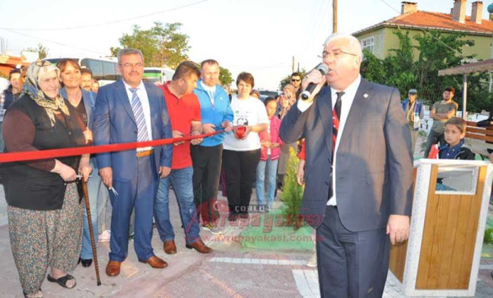 Vakıflar Mahallesi'ne Kazandırılan Sevgi Yolu Açıldı
