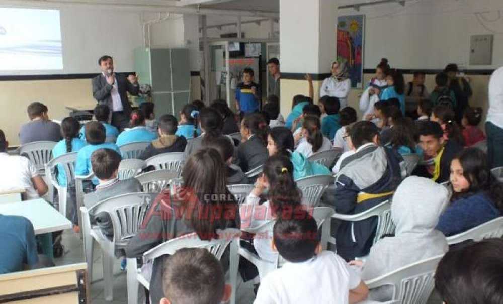 Şahinler Ortaokulu`nda Kur`an Hayat Olsun Projesi Tanıtıldı