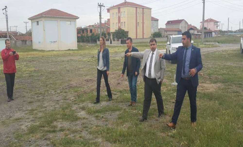 Ergene'ye Futbol Sahası Yapılıyor