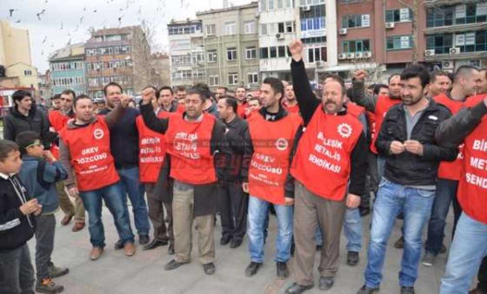 Daiyang Sk İşçilerinden Basın Açıklaması