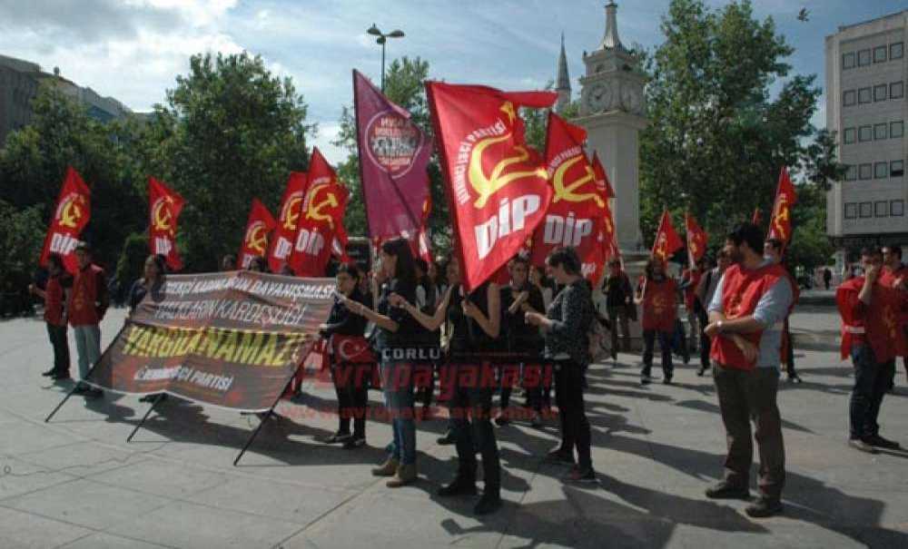 Çorlu Ağır Ceza Mahkemesi`nde Yargılanan Dip`li Kadınlara Destek Açıklaması