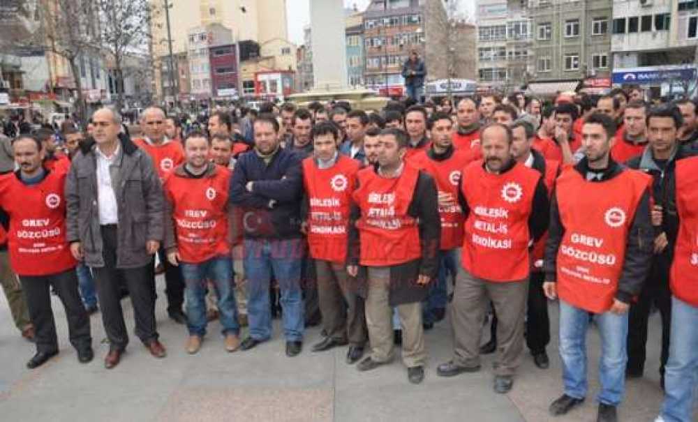 Daiyang Sk İşçilerinden Basın Açıklaması