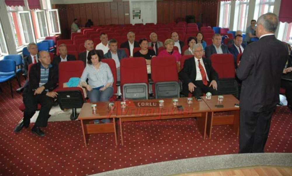 Çorlu Kaymakamlığı`ndan Mahalle Muhtarları Eğitim Programı