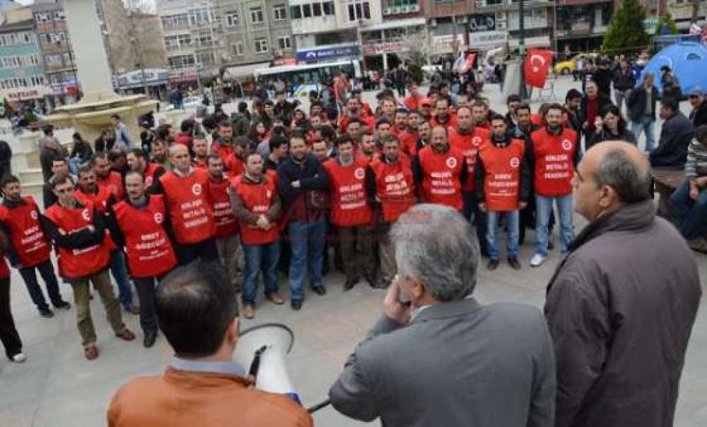 Daiyang Sk İşçilerinden Basın Açıklaması