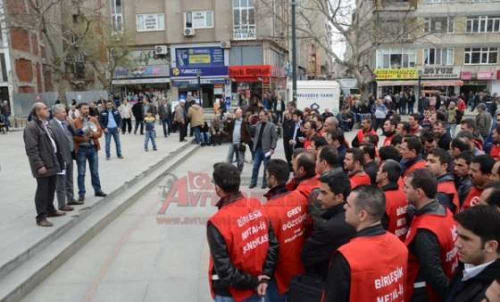 Daiyang Sk İşçilerinden Basın Açıklaması