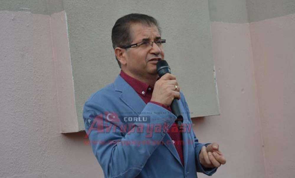 Çorlu Anadolu Lisesi`ne Yaptırılan Halı Saha Açıldı