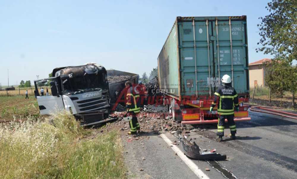 Çorlu'da Feci Kaza: 1 Ölü 1 Yaralı