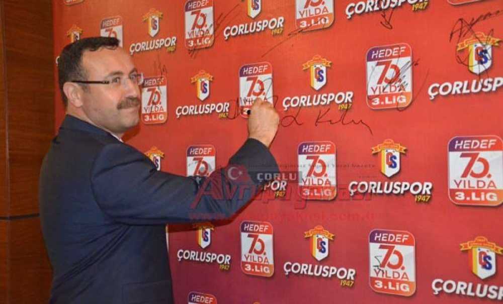 Çorluspor 1947 İçin Dayanışma Gecesi Düzenlendi