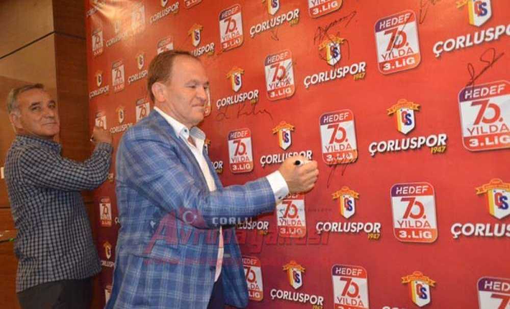 Çorluspor 1947 İçin Dayanışma Gecesi Düzenlendi