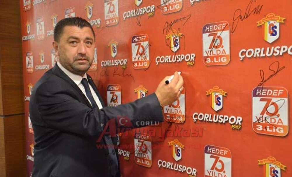 Çorluspor 1947 İçin Dayanışma Gecesi Düzenlendi