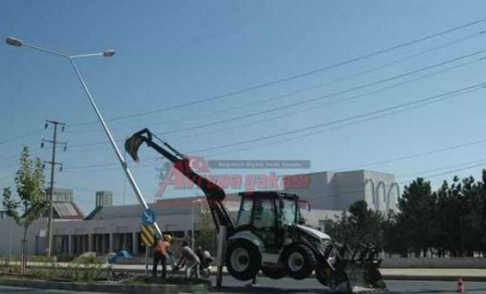 Bülent Ecevit Bulvarına Yol Aydınlatması