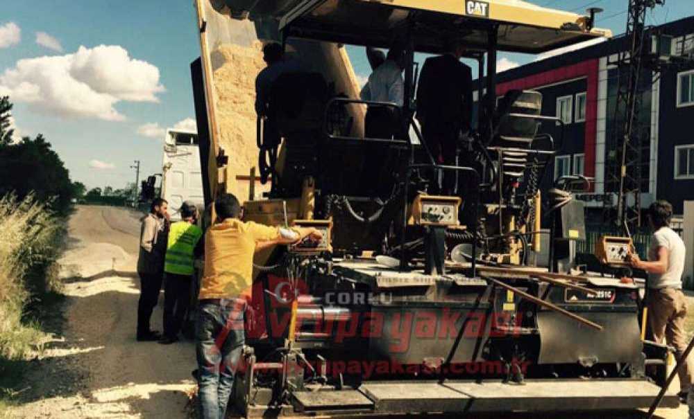 Velimeşe Osb`de Yol Yapım Çalışmaları Başladı