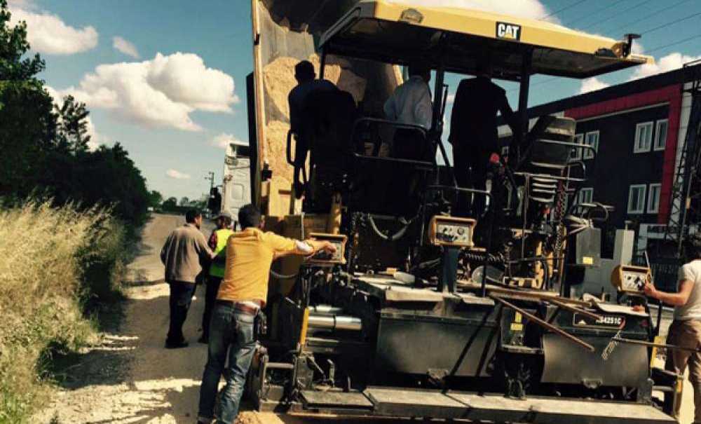 Velimeşe Osb`de Yol Yapım Çalışmaları Başladı