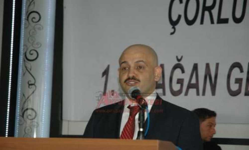 Türk Metal Sendikası Genel Başkanı Pevrul Kavlak Çorlu`da