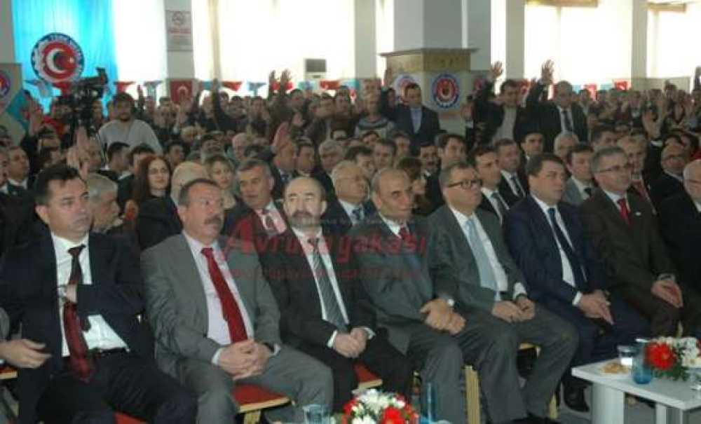 Türk Metal Sendikası Genel Başkanı Pevrul Kavlak Çorlu`da