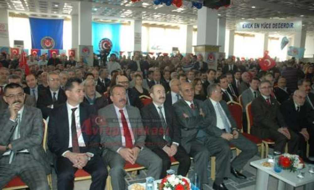 Türk Metal Sendikası Genel Başkanı Pevrul Kavlak Çorlu`da