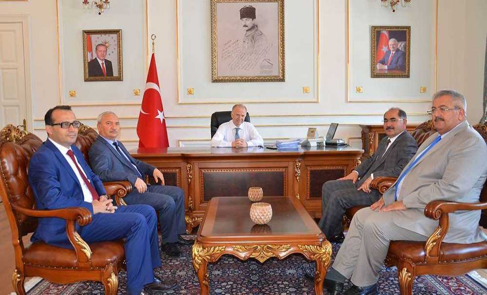 Vali Mehmet Ceylan'a Hayırlı Olsun Ziyaretleri Sürüyor