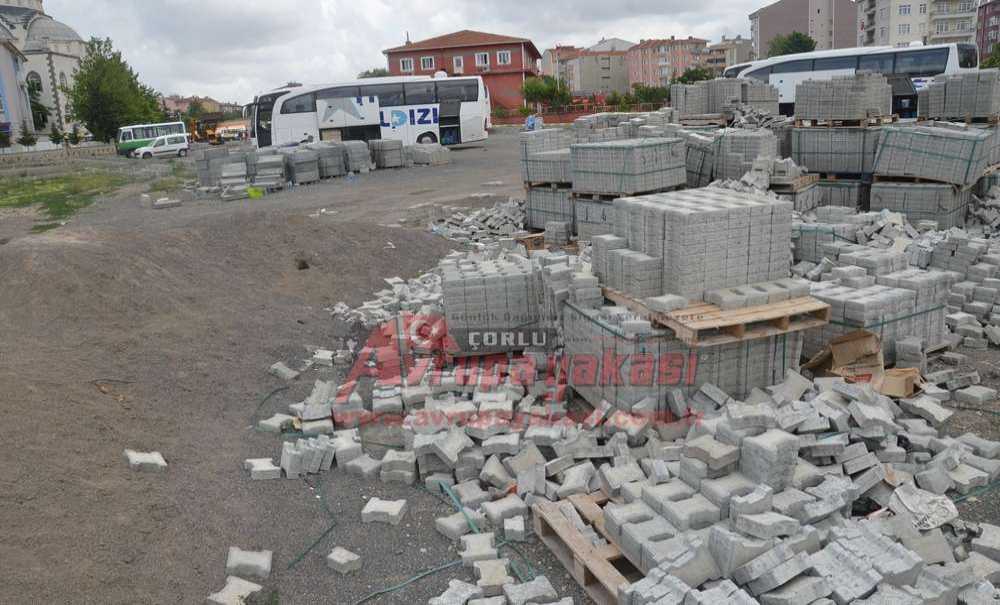 Çorlu Otogarı Yarım Kaldı