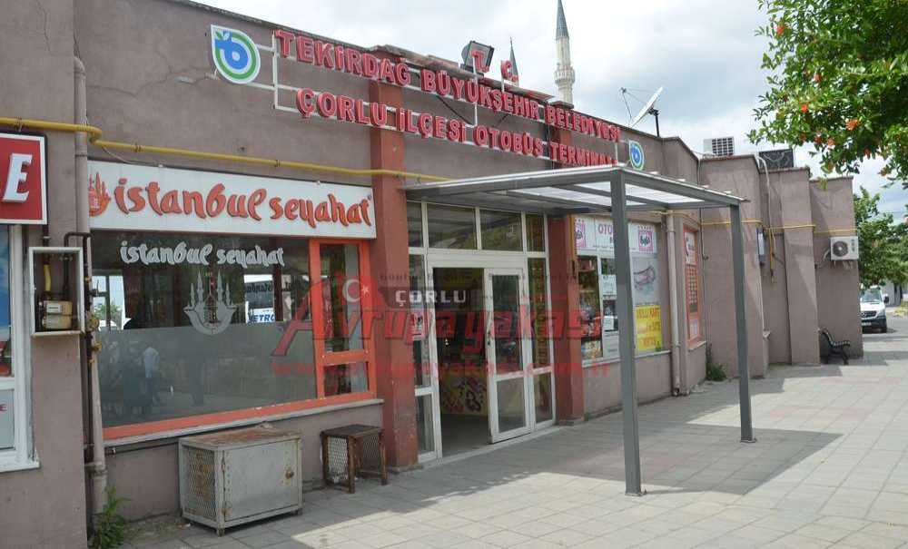 Çorlu Otogarı Yarım Kaldı