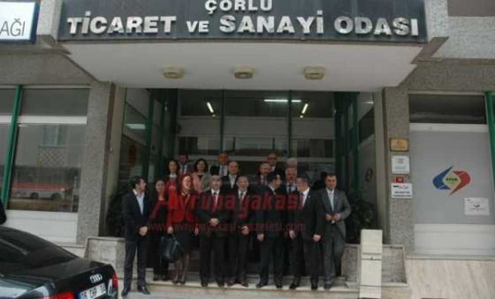 Chp Heyetinden Çorlu Tso`ya Ziyaret