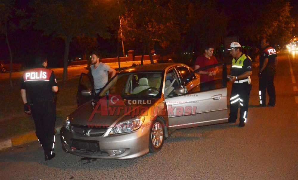 Çorlu Emniyetinden Uygulama