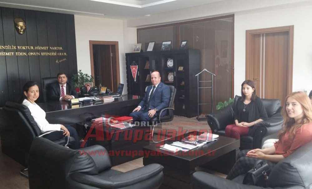Velimeşe Çok Programlı Anadolu Lisesi`nden Kaymakam Kızıltoprak`a Ziyaret