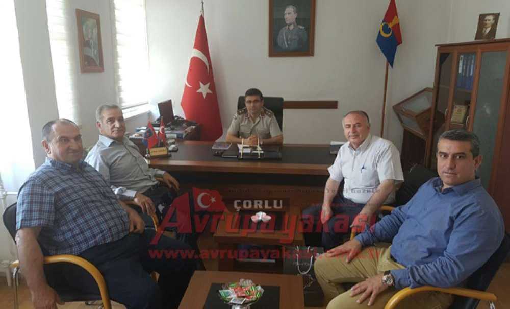 Sanayi Sitesi Yöneticilerinden Jandarmaya 177. Yıl Ziyareti