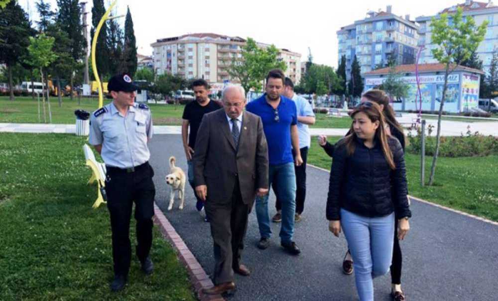 Tekirdağ Büyükşehir Belediyesi'nden Parklara Mescit
