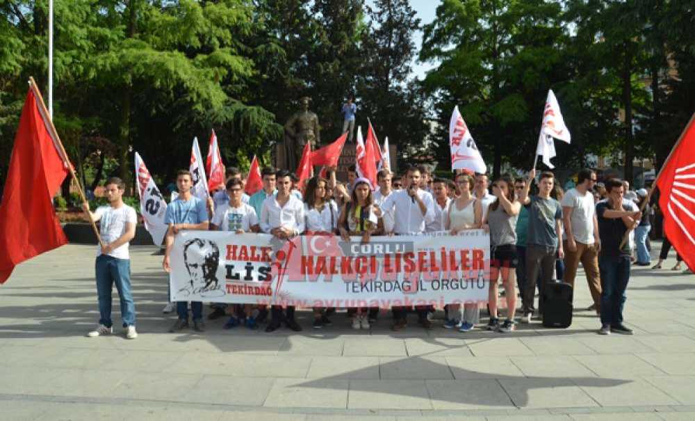 Halkçı Liselilerden Basın Açıklaması