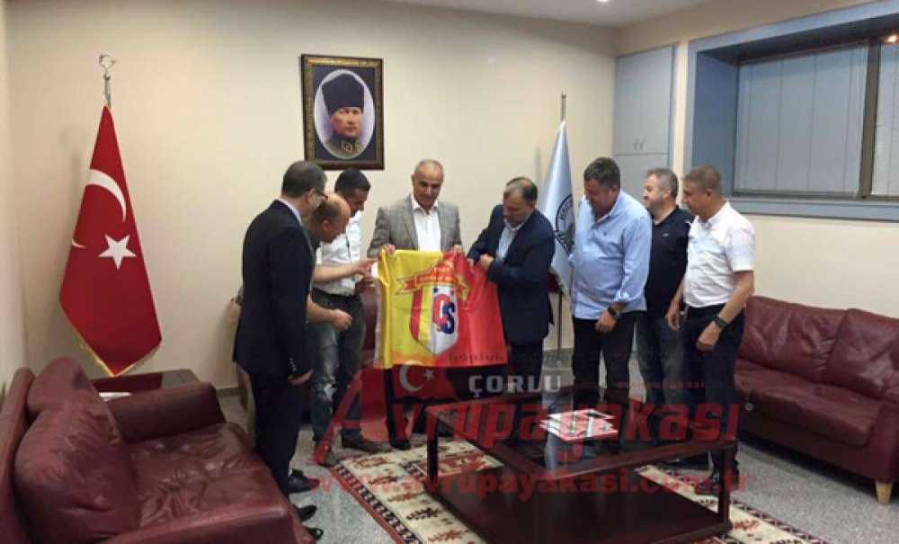 İşadamı Murat Ülker'den Çorluspor 1947'ye Destek Sinyali