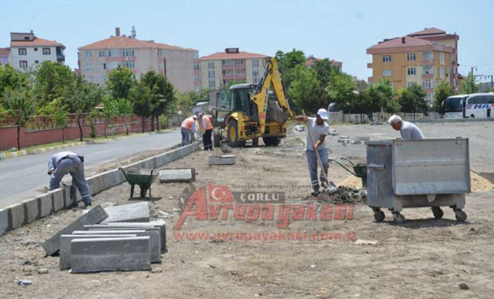 Çorlu Otogarı'nda Düzenleme Çalışmaları Başladı