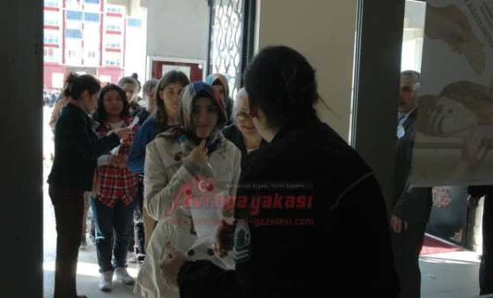 Ygs Çorlu`da Da Yapıldı